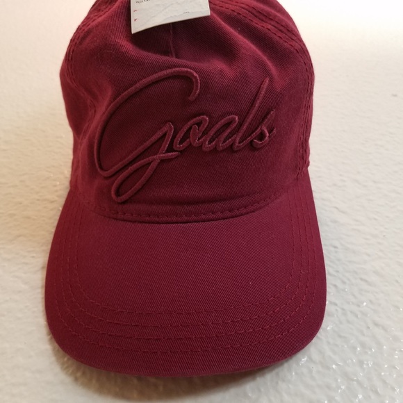 Women Marrón GOALS Baseball Hat. - Picture 4 of 5